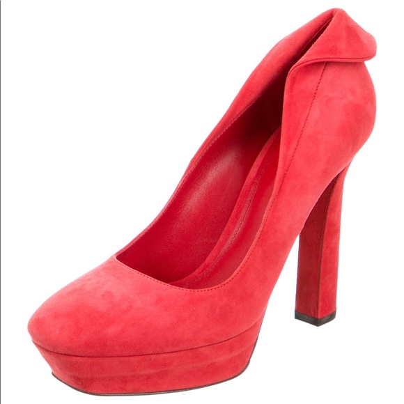 Bottega veneta suede platform pumps - Picture 4 of 5